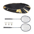 Badminton Racket Lightweight Standard Double Badminton Racket for Training for Men. 