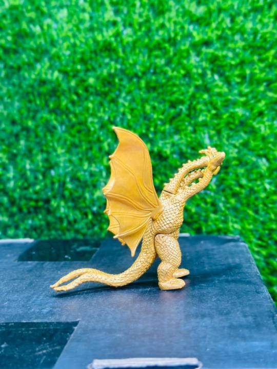 3%20Inch%20Godzilla%20Movie%20Monster%20Series%20King%20Gidora%202019%20Soft%20Vinyl%20Figure/Mini%20Action%20Figure%20Toys%20For%20Kids%20-%20Image%204