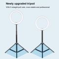 PULUZ 1.65m Height Tripod Mount Holder for Vlogging Video Light Live Broadcast Kits(Black).