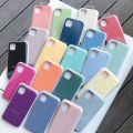 Original Official Cases For iPhone 11 15 14 13 12 Pro Max Case For Apple iPhone 13 14 11 15 13 12 Pro 7 8 SE 2020 Case. 