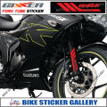 Fork Tube Sticker for  GIXXER Bike - IIL Design ( Waterproof & Premium quality) / Bike Sticker Gallery. 