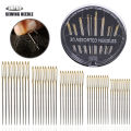 【Fashion】Upscaled Quality - 30Pcs/Box Large Hole Needles Hand Sewing Disk Needle Box Sewing Needle Set Tool Innovative. 