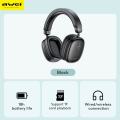 Awei AT6 Wireless Stereo Overhead Headphone-Black. 