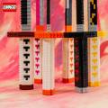 【LEJUBLOCK】Demon Slayer diamond blocks nanoblocks  Building Block Tanjirou Nezuko Zenitsu Inosuke Shinobu Tengen Shinjurou Akaza figure Pressure-relief toys birthday present model:68363. 