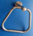 Triangle with Stainless Steel Towel Ring/Napkin Ring - Bathroom Towel Holder - Ring Towel Rail Hanger with Chrome Finish.