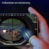 2Pcs Sweat Proof Carbon Fiber Mobile Game Finger Sleeves Cots Thumb Protector.