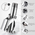 Nose Hair Trimmer Ear Portable Razor Manual Cutter Stainless Steel Nose Trimmer for men. 
