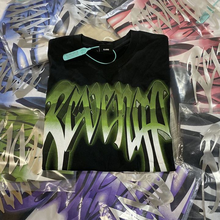 Revenge Metallica Maychao LooseTLarge T-shirtLogoTen-Color Men and WomenFOGSkullTT-shirttee