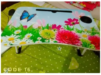 Portable%20Foldable%20Home%20Laptop/Notebook%20Stand%20Desk/Table%20for%20Study-Blue%20-%20Image%209