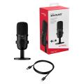 HyperX SoloCast USB Condenser Gaming Microphone,Tap to Mute Sensor,Cardioid Polar Pattern. 