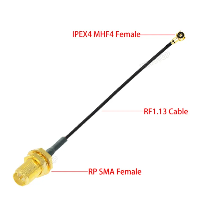 10pcs/Lot%20IPEX4%20Cable%20IPEX4%20MHF4%20to%20SMA%20WIFI%20Antenna%20RcheerfulF%20Cable%20RF1.13%20Pigtail%20Extension%20Cable%20Assembly%205CM-100CM%20-%20Image%203