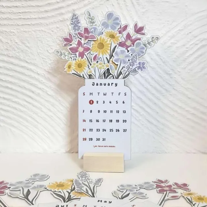 2024%20Bloomy%20Flowers%20Desk%20Calendar,%20Creative%20Floral%20Desk%20Calendar,%202024%20Flower-Themed%20Calendar,%20Pretty%20Floral%20Desk%20Decor,%20Monthly%20Desk%20Planner%20-%20Image%207