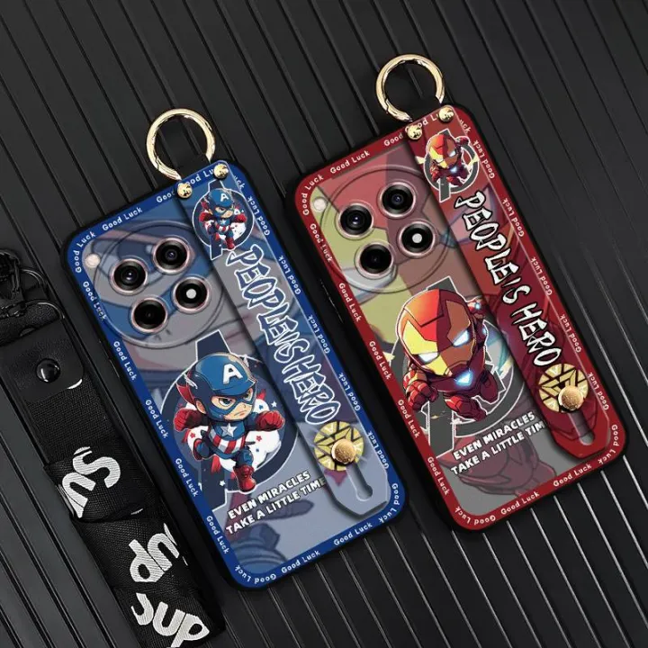 Shockproof%20Ring%20Phone%20Case%20For%20OnePlus%20Ace3/1+12R%20Silicone%20Back%20Cover%20Lanyard%20Waterproof%20Fashion%20Design%20Wristband%20Cute%20-%20Image%205