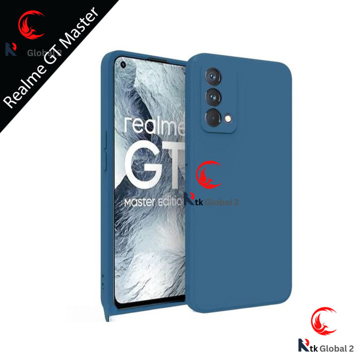 Realme Gt Master/ Luxury Silicone Back Cover Soft Case - Camera - Phone Back Cover (Back Case Cover )