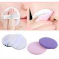Professional 5pic Colorful Round Shape Facial Face Body Powder Foundation Puff Portable Soft Cosmetic Puff Makeup Sponge. 