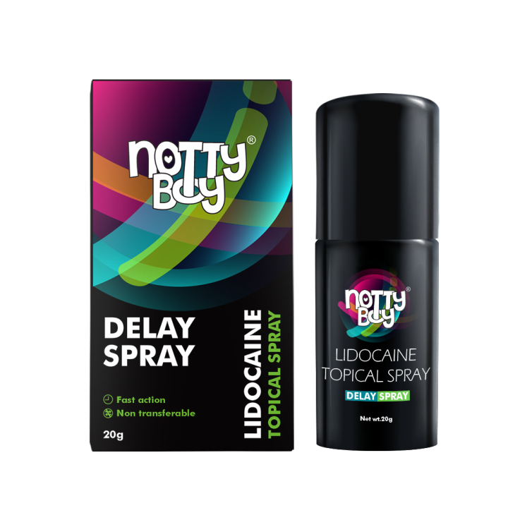 NottyBoy Delay Spray Long Lasting Extra Time For Men - 20g