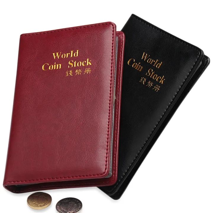 %E3%80%90Wweirdoo%E3%80%91New%20Pages%2060%20PU%20Leather%20Waterproof%20World%20COIN%20STOCK%20Album%20Coin%20Collection%20Book%20Vertical%20Style%20Ladies%20wallet%20-%20Image%203