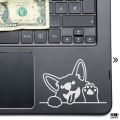 Baby Husky Waving Laptop Skin For Any Kind of Laptop Waterproof Removable Laptop Stickers - LS155 - Upsticker. 