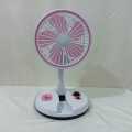 Yichen Multifunctional Folding Rechargeable Fan with LED Lighting China Rechargeable Folding Fan and Folding Fan with LED Light price. 