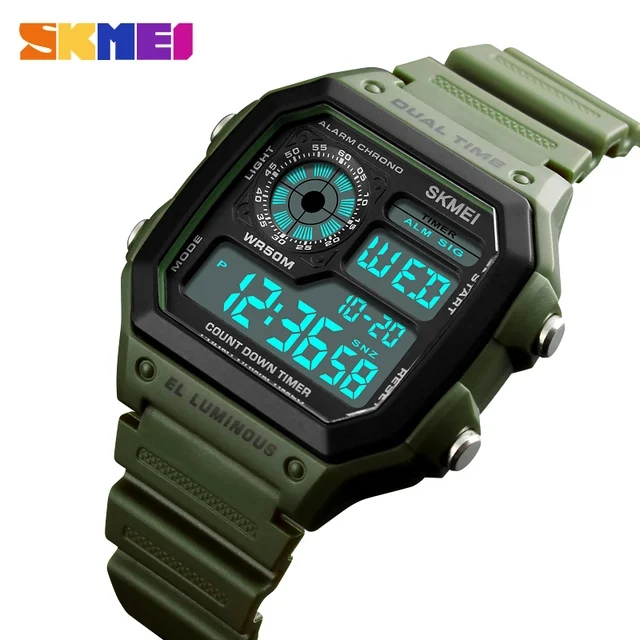 Skmei 1299 Sport Watch Cheap Digital Wristwatch Latest Watch