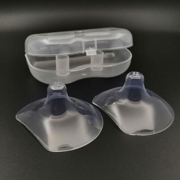 2%20Piece%20Nipple%20Shield%20with%20Carrying%20Boxes%20Breastfeeding%20Nipple%20-%20Image%204