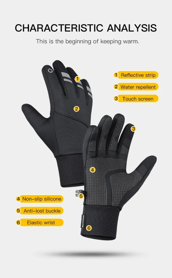 Kyncilor Cycling Gloves Guantes Ciclismo Men Women Glove