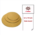 Cake Board 3 piece (8 inch, 9 inch, 10 inch). 