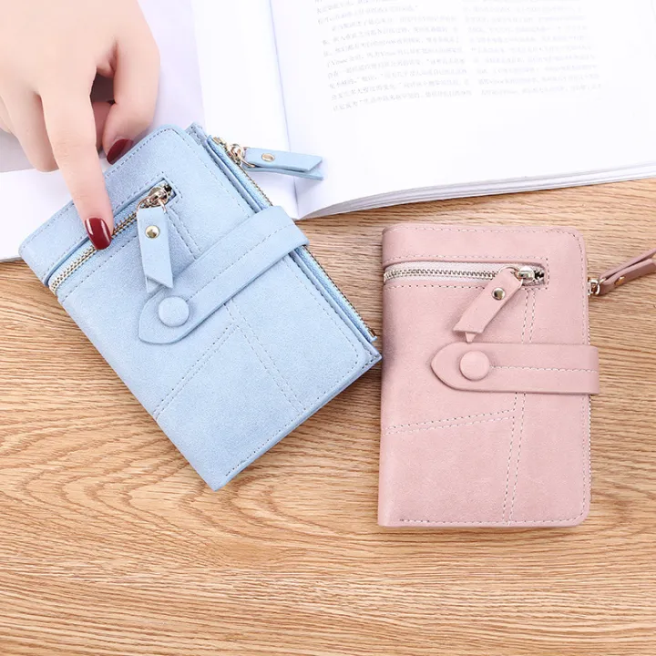 New%20Ladies%20Wallet%20Female%20Short%20Japanese%20and%20Korean%20Version%20Trendy%20Small%20Fresh%20School%20Girls%20Multifunctional%20Folding%20Small%20Purse%20Wallet%20-%20Image%202