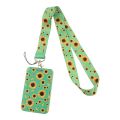 DZ1351 Hidden Disabilities Sunflower Lanyard Id Badge Holder Keychain ID Card Pass Gym Mobile Badge Holder Key Holder Key Rings. 