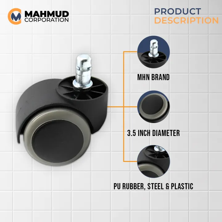 5pcs%20Abrasion%20resistant%20silent%20wheel%20rubber%20wheels%20%205p-MHN%20-%20Image%202