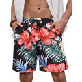 Hawaii beach shorts for men casual short pants 3D printed flower elastic waist board shorts pant swimsuit homme 2023 swim trunks. 