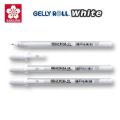 Sakura Gelly Roll Pen White Fine Medium Bold 3 Pen Set.