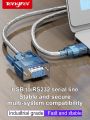 USB to RS232 Cable DB9 COM Port Serial PDA 9 Pin DB9 Converter Adapter For Computer PLC.