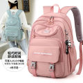 Korean College Wind College Student Large Capacity Girls School Bag Simple Ultra Light High Quality Backpack for Middle School Students. 