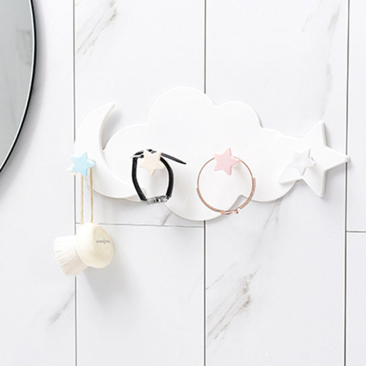 Self%20Adhesive%20Hooks%20Kawaii%20Cartoon%20Cloud%20Children's%20Room%20Hook%20On%20The%20Wall%20Hanging%20Decor%20Seamless%20Door%20Clothes%20Hanger%20Bathroom%20-%20Image%205