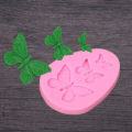 3D Butterfly Mold Silicone Fondant Molds 3 Cavities Butterfly Shape Silicone Mold Cake Baking.