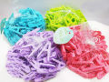 Best Quality Colorful Plastic Cloth Clip - Multicolors - cloth hanger 50pes.