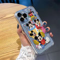 Cartoon mouse suitable for Apple 15promax mobile phone case 14 Huawei vivo Xiaomi oppo glory. 