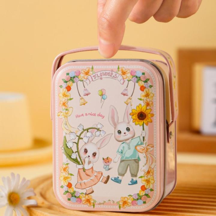 Tinplate%20Box%20Unique%20Handled%20Portable%20Cookie%20Tin%20Decorative%20Lightweight%20Candy%20Box%20for%20Wedding%20Easter%20Party%20Celebration%20-%20Image%207
