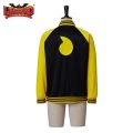 Soul Eater Jacket Cosplay Soul Evans Cosplay Costume Outfit Hoodie Varsity Baseball Jacket Coat with Hat Headband Pin Men Women. 