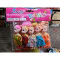 Beautiful Mini Dolls Set of 5 Pcs. 