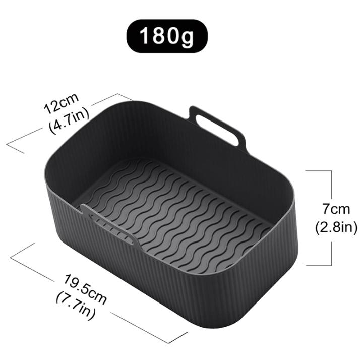 2Pcs%20Silicone%20Pot%20for%20Air%20Fryer%20Reusable%20Silicone%20Air%20Fryer%20Liner%20Foldable%20Basket%20Air%20Fryer%20Rack%20with%20Handles%20Black%20-%20Image%208