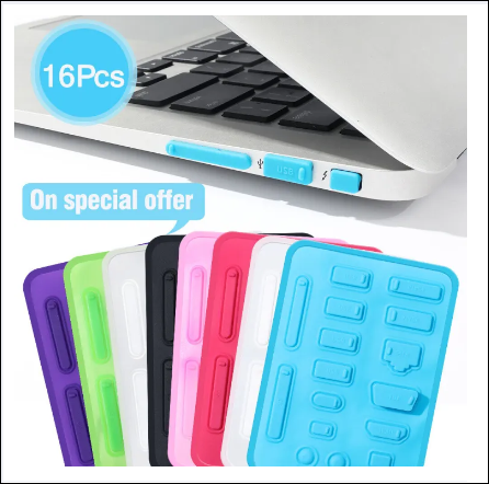 Colorful Silicone Anti Dust Plug -for Laptop Port Cover Stopper Notebook Computer Dustproof USB Interface Waterproof Plug