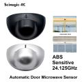 AC DC 12V 24V Automatic Sliding Swing Gate Door Opener Microwave Motion Sensor Detector.