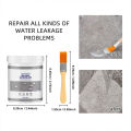 30/100/300g Invisible Waterproof Agent Insulating Sealant Repairing Anti-Leakage Agent Glue Sealant Paste Coating With Brush SnowWhite.