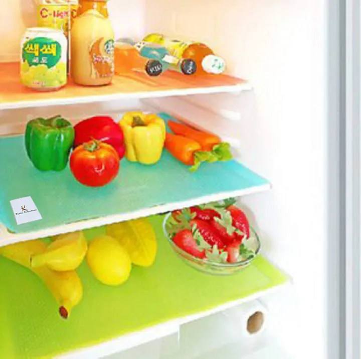 4pcs%20Refrigerator%20Pad%20Antibacterial%20Antifouling%20Mildew%20Moisture%20Pad%20Waterproof%20Refrigerator%20Mats%20-%20Image%202