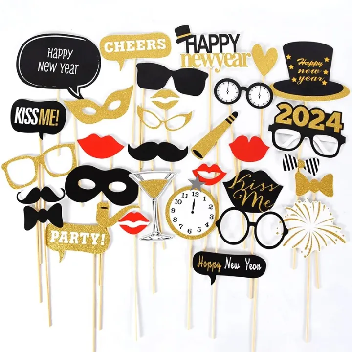 2024%20New%20Year%20Eve%20Party%20Decorations%20Number%20Foil%20Balloon%20Happy%20New%20Year%20Paper%20Banner%20Photo%20Props%20Frame%20Christmas%20Favors%20Supplies%20-%20Image%205