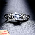 Finger Jewelry Harmless Personalized art Shaped Anniversary Ring. 