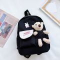 Cartoon Bear Toy School Bag for Girl Cute Kids Kindergarten Schoolbags Children Backpacks Girls Boy Book Bags Travel Daypack. 