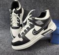 Boys leather sneakers with colour ful lace up design and classical sool .. 